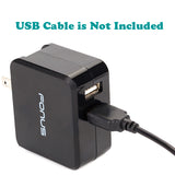 17W 3.4A 2-Port USB Home Wall Charger - Smart Detect - Fonus K63