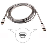 6ft Metal PD Cable Type-C to USB-C Fast Charger Cord Power Wire - Fonus - D55