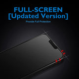 Belt Clip Case and 3 Pack Screen Protector Swivel Holster Tempered Glass Kickstand Cover 9H Hardness Anti-Glare - ZDA12+3Z32