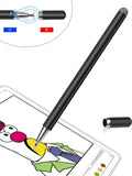 Stylus Touch Screen Pen Fiber Tip Aluminum Lightweight Black - ZDZ79
