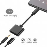 USB-C Headphone Adapter Splitter with Charger Port TYPE-C - Fonus G76