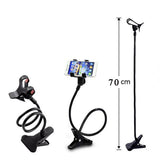 Gooseneck Clip Phone Holder Desk Bed Stand - L62