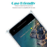 Google Pixel 2 - Tempered Glass Screen Protector - HD Clear - Curved - Full Cover