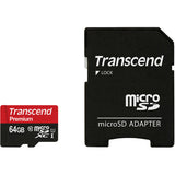 64GB Memory Card Transcend High Speed MicroSD Class 10 MicroSDXC