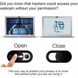 Privacy Camera Cover Security Blocker Webcam Closure White