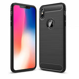 Ultra Slim Carbon Fiber Case Cover - Shockproof - Black - Fonus R96