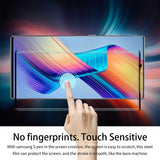 Samsung Galaxy Note 10 Plus - Tempered Glass Screen Protector - 3D Curved - Full Cover - Fingerprint Unlock
