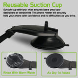 Car Mount Dash Holder Cradle Rotating Dock Strong Grip - ZDZ84