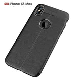 Ultra Slim TPU Leather Case Cover - Shock Absorbent - Black - Fonus L28