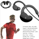 Neckband Over the Ear Sports Wireless Earphones Waterproof - Black - D15