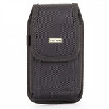 Case Belt Clip Canvas Rugged Holster - LCASE65 - Black - Fonus C48