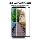 Samsung Galaxy S9 - Anti-glare Screen Protector Tempered Glass - Full Cover - Fingerprint Resistant