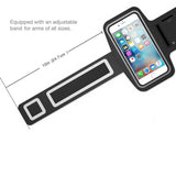 Sports Armband Gym Running Band Neoprene - Black - Fonus M61