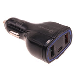 48W 3-Port Fast Car Charger with USB-C Port - Fonus F56