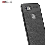 Ultra Slim TPU Leather Case Cover - Shock Absorbent - Black - Fonus V04