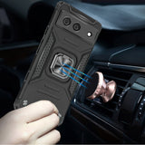 Hybrid Case Cover Metal Ring Kickstand Shockproof Armor - ZDY39