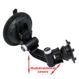 Car Mount Holder for Dash Windshield - Clipper - Multiangle Swivel - Fonus J05