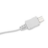 Retractable Micro USB Cable Charger Cord - White - Fonus C65