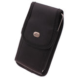 Case Belt Clip Canvas Rugged Holster - Vertical Cover - LCASE44 - Black - J25 88-1