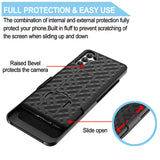 Case Belt Clip Holster Swivel Cover Kickstand Armor - ZDW02