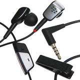 Blackberry Original Earphones 3.5mm Headphones Wired Earbuds - In-Ear - HDW-15766-005 - Silver