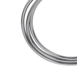 3ft USB-C Cable Charger Cord - Metal - Silver - Fonus E72