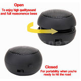 Multimedia Loud Speaker - Wired - MicroSD Player - Black - F52