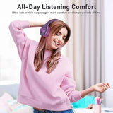 Wireless Headphones Foldable Headset w Mic Hands-free Earphones - ZDCM3