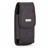 Case Rugged Holster Swivel Belt Clip - Vertical Cover - LCASE54 - Black - Fonus M24