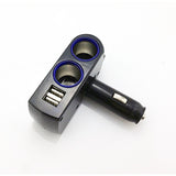 2-Port 12V DC Socket Car Charger Adapter Splitter 2-Port USB - Fonus K65
