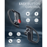 TWS Earphones Wireless Earhook Headphones Earbuds True Stereo Headset - ZDY46