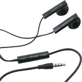 HTC Original Earphones 3.5mm Headphones Wired Earbuds - 36H00880-04M - Black