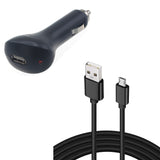 Car Charger with 3ft Micro USB Cable - T30 1342-1