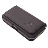 Leather Case Belt Clip Swivel Holster - Cover - LCASE33 - Black - Fonus J12 54-1