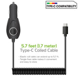15W Car Charger Type-C Power Adapter DC Socket USB-C - ZDZ18