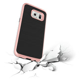 Hybrid Case Dual Layer Armor Bumper Cover - Dropproof - Pink - Selna N42