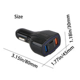 48W 3-Port Fast Car Charger with USB-C Port - Fonus F56