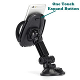 Car Mount Phone Holder for Dash and Windshield - Fonus D50