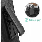 Case Belt Clip Holster Swivel Cover Kickstand Armor - ZDSC6