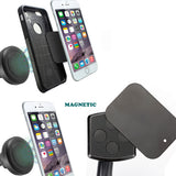 Magnetic Car Mount Holder for Dash and Windshield - Telescopic Arm - Fonus E60