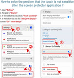 3 Pack Matte Screen Protector TPU Film Anti-Glare Anti-Fingerprint Fingerprint Works Case Friendly - ZD3Z39