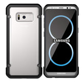 Hybrid Case Dual Layer Armor Defender Cover - Dropproof - Black - Selna L10