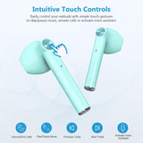 TWS Earphones Wireless Earbuds Headphones True Stereo Headset - ZDXYG