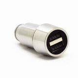 Stainless Steel 3.1A Car Charger 2-Port USB - Fonus F76
