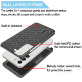 Case Belt Clip Holster Swivel Cover Kickstand Armor - ZDZ56