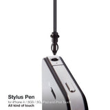 Stylus Touch Screen Pen - Compact - Aluminum - Black - S17