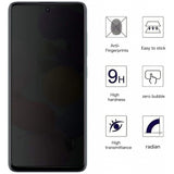 Privacy Screen Protector Tempered Glass Anti-Spy Anti-Peep 3D Edge Curved - ZDT50