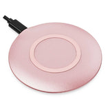 15W Wireless Charger Fast Pink Charging Pad Slim Quick Charge  - ZDWH2 1647-1