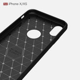 Ultra Slim Carbon Fiber Case Cover - Shockproof - Black - Fonus R95