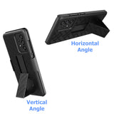 Case Belt Clip Holster Swivel Cover Kickstand Armor - ZDY02